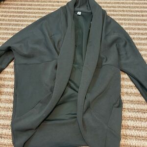 Spanx Air Essentials Cocoon Cardigan- Dark Palm